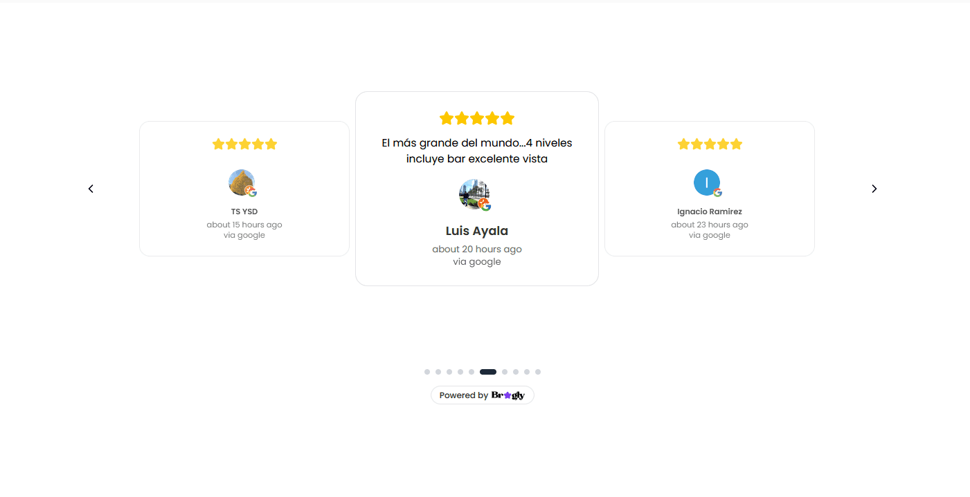 import reviews modal