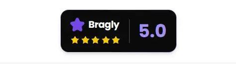 Bragly badge