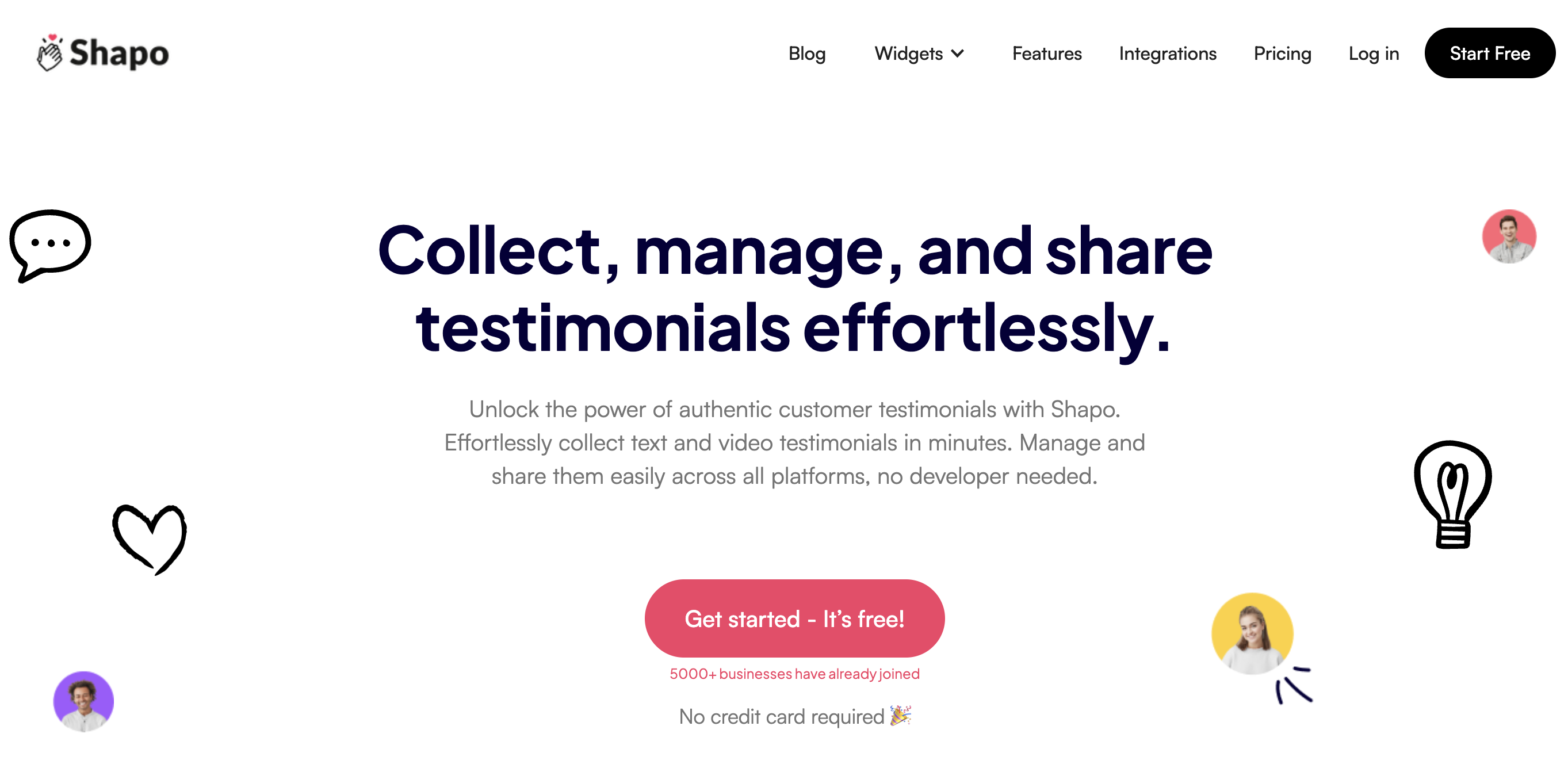 Shapo - SEO Enabled Testimonial Analyze