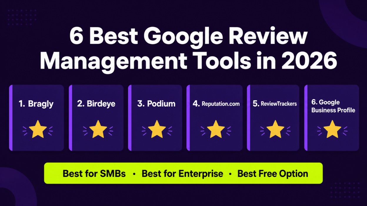 6 Best Google Review Management Tools in 2026
