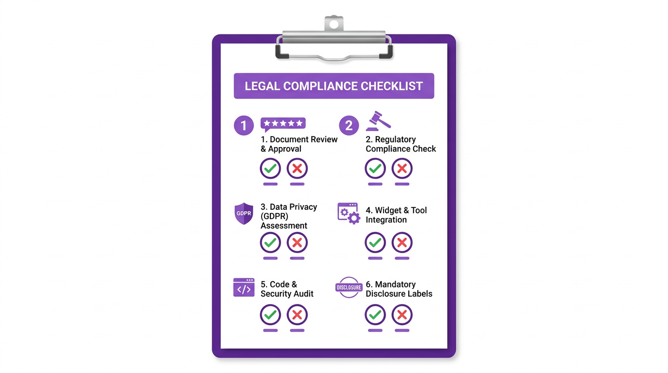 6-point compliance checklist for displaying customer reviews on your website