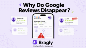 Why do Google reviews disappear - featured image showing fading review cards on a phone