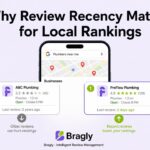 Why Review Recency Matters for Local Rankings - comparison of old vs fresh reviews