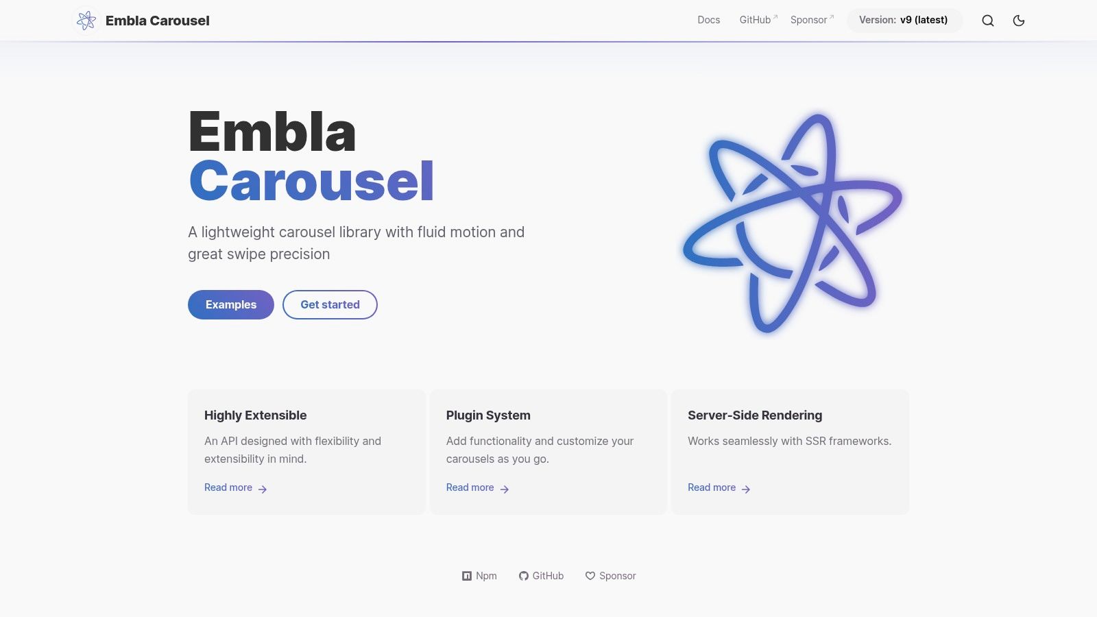 Embla Carousel