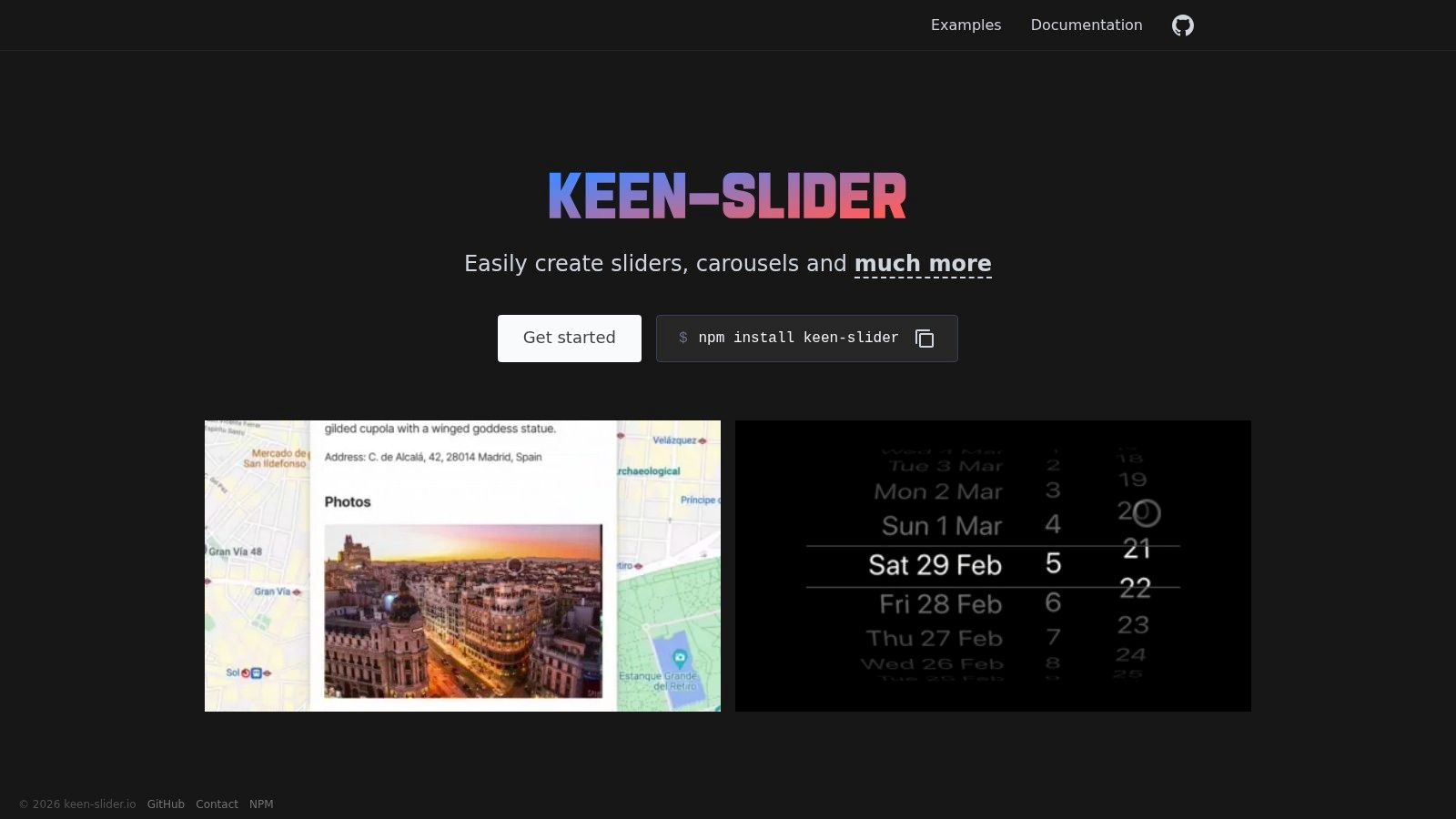 Keen Slider